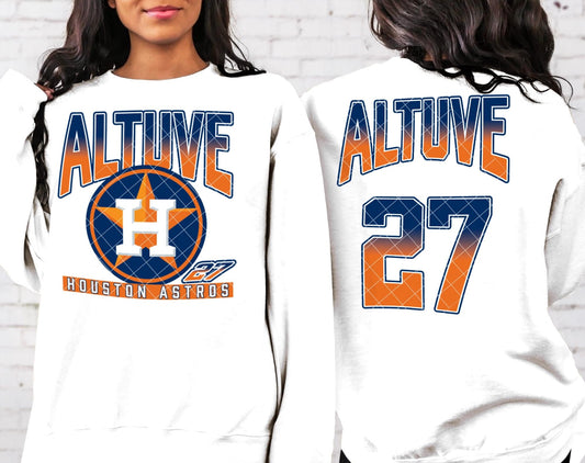 Astros-Altuvé with # on back