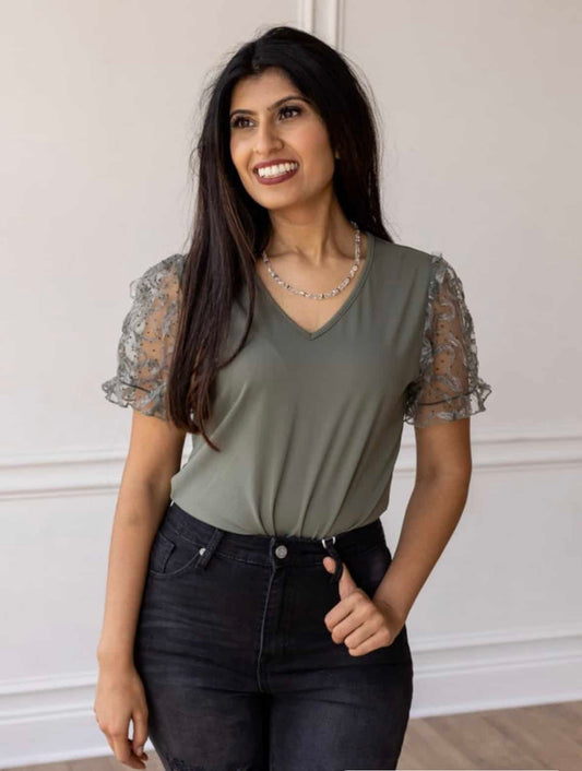 Me Oh My Body Suit- Olive color for women