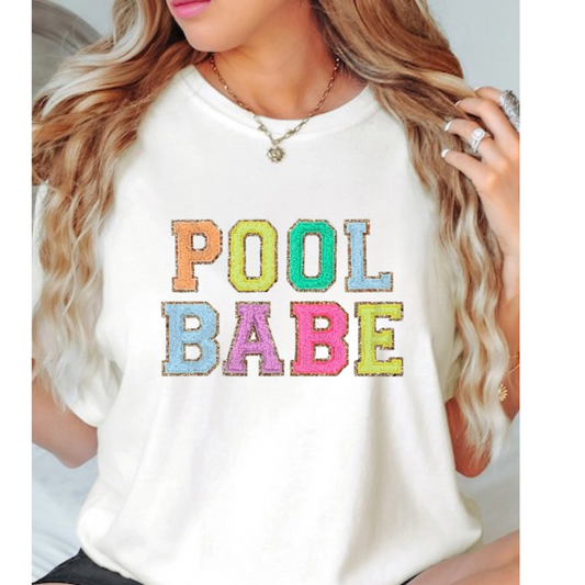 Pool Babe Tee Shirt Unisex