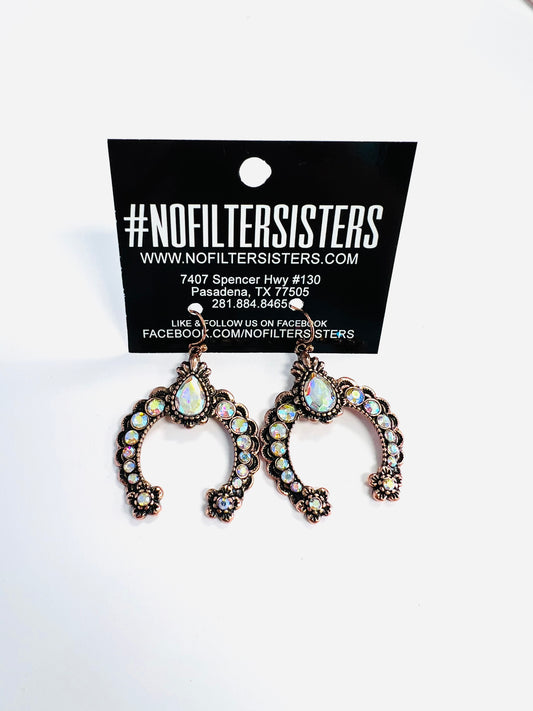 Hey Baby Let's Go To Vegas Earrings