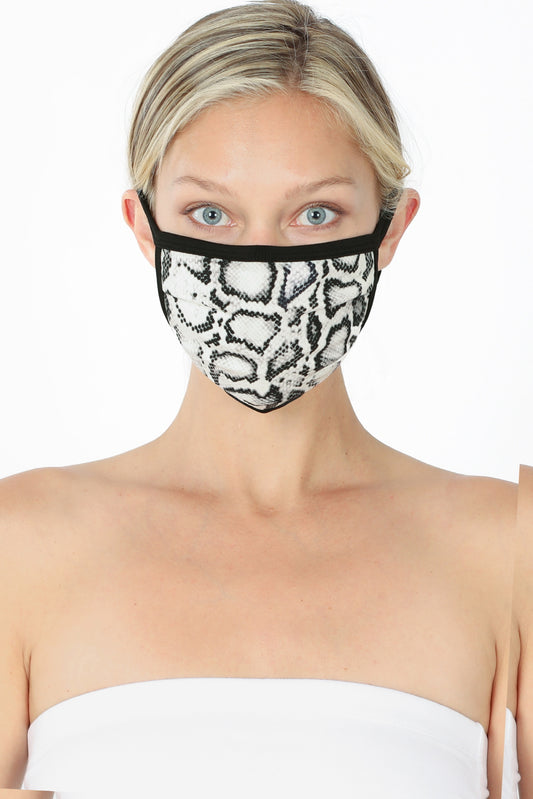 Snake Skin Facial Covering