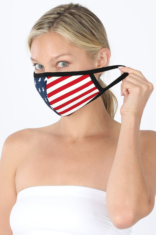 Proud To Be An American Facial Covering