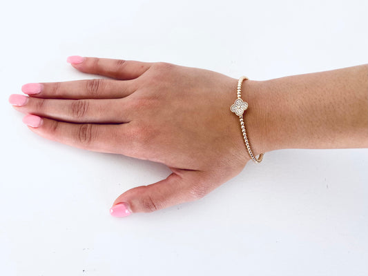 Dainty Clover Bracelet