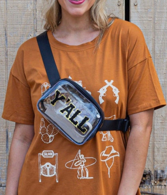 The Clear Y’all Belt Bag