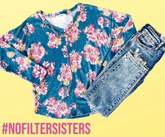 Lost In The Roses Top