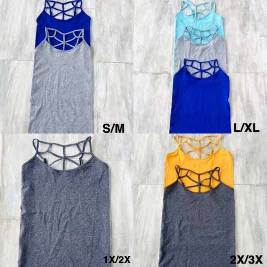 Spider Web Cami-Multiple Colors