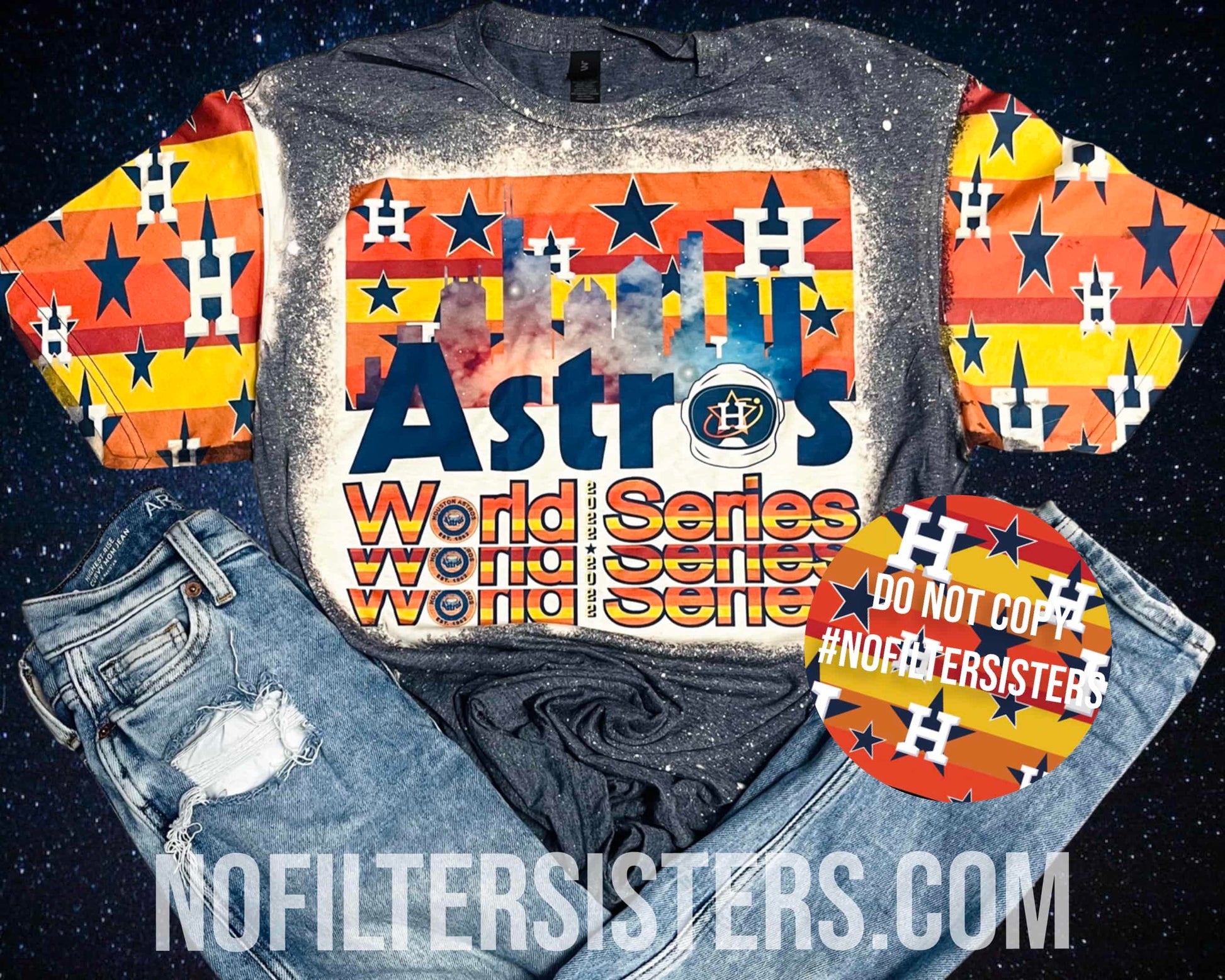 Astros WS 2022 Limited Edition Sleeve tshirt 