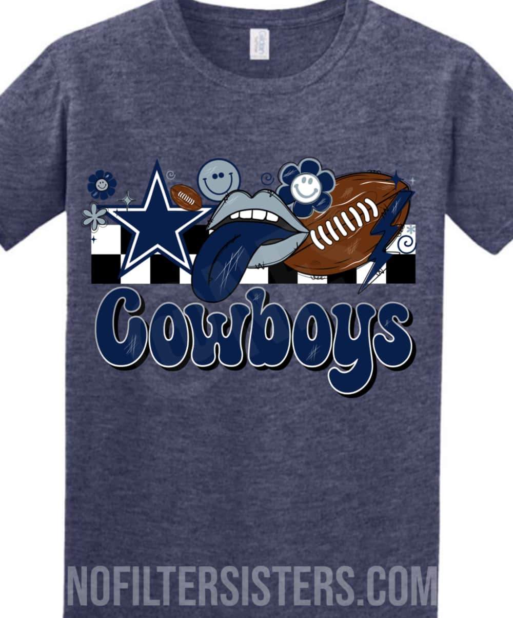 Cowboys Power Tee - Blue