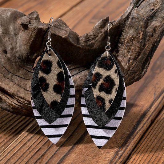 Triple Threat Drop Earrings