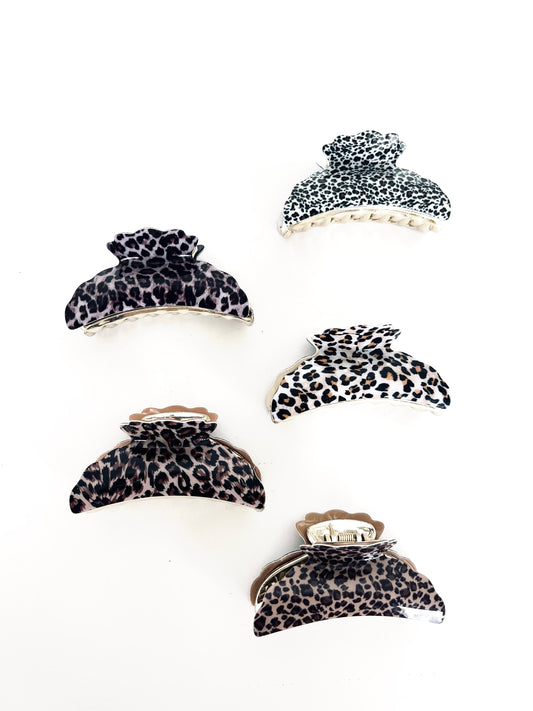 Leo Gold Hair Clips Style 105