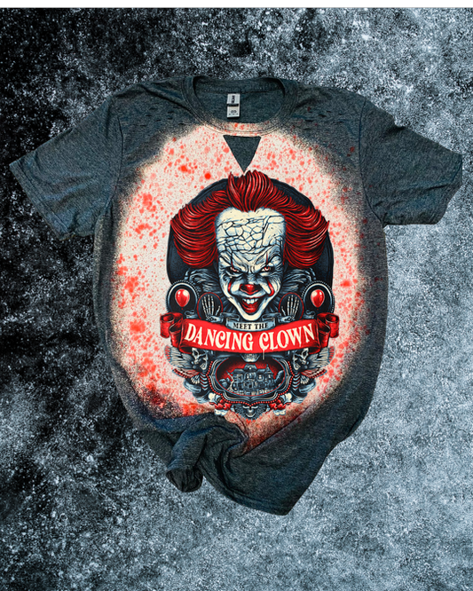 Keyhole IT Horror Character Distressed Tee