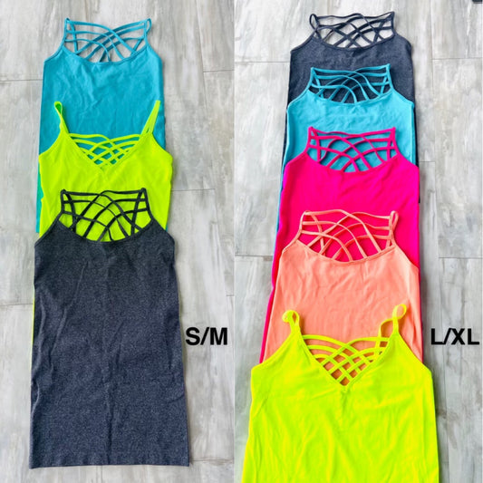 Criss Cross Cami-Multiple Colors