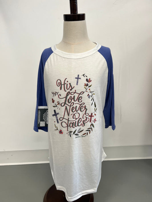 His Love Never Fails-Youth 10/12