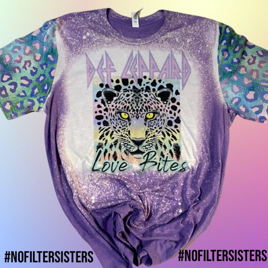Love Bites Def Leppard tee