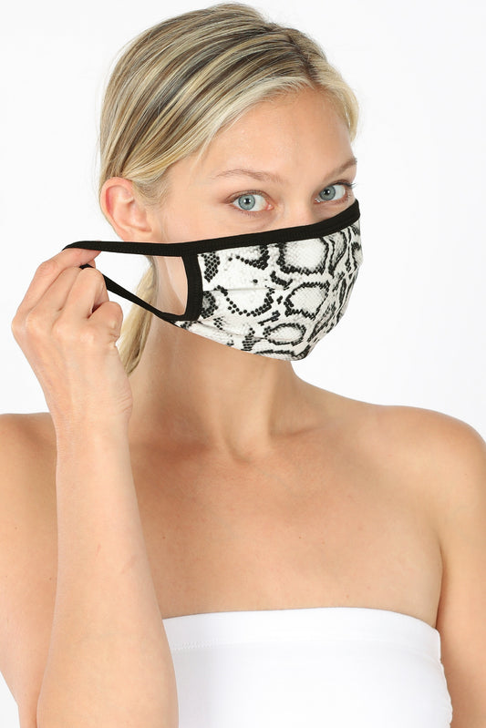 Snake Skin Facial Covering