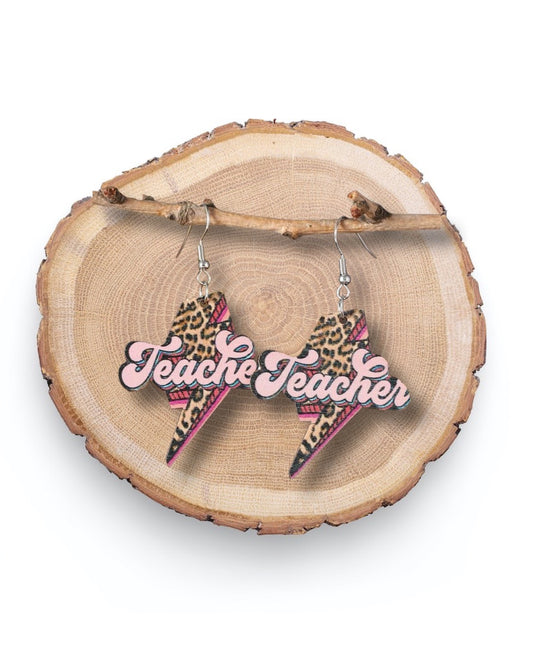 Very Leo Teacher Earrings