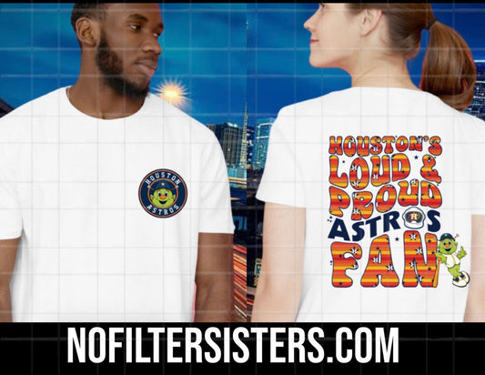 Houston’s Loud & Proud Astros Fan Tee